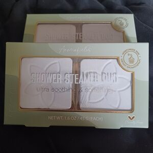 White Shower Steamer Duo - Ultra Soothing & Softening